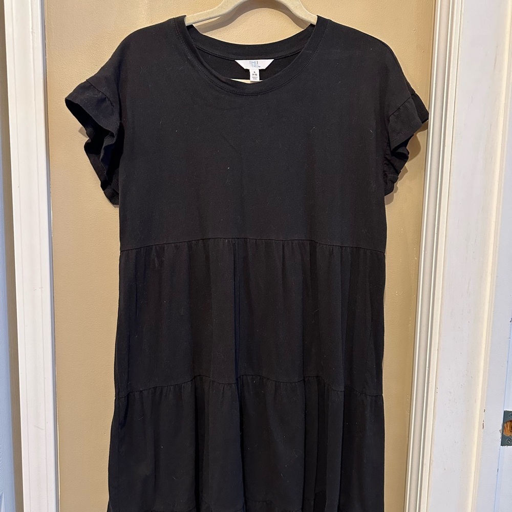 Black Tiered Women dress